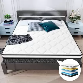 673926842728 EVASTAR HOME Mattress Hybrid Memory Foam