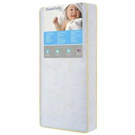 154-202 EVOLUR Dream Me Stars Light Crib Coil Mattress