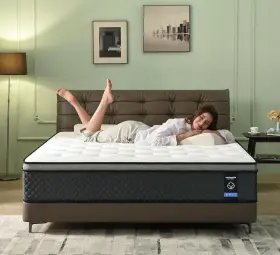 445028376325 FAEUOIT King Mattress Box Memory Foam Po