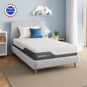 FA10FFRT FATHOM Firm Mattress Memory Foam Bed Box Pain Relief