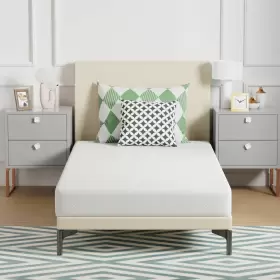 195030072520 FDW Twin Mattress Gel Memory Foam Queen Firm