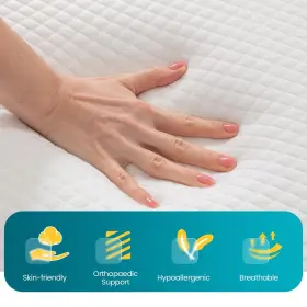 195030088682 FDW Gel Memory Foam Mattress Firm Mattresses #3