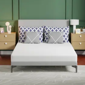 MEM-6F3571-WHITE-F FDW Gel Memory Foam Mattress Sleep Relief