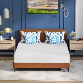 MEM-GT-23F-WHITE FDW Tea Cooling Gel Memory Foam Mattress