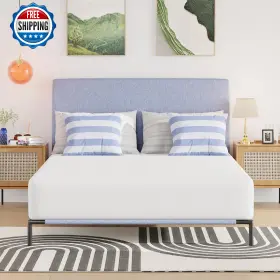 B0B2JTCJ8R FDW Gel Memory Foam Mattress Firm Bed Box Cover
