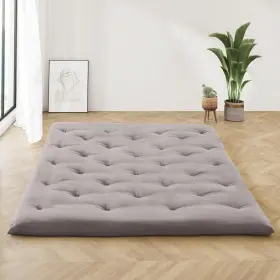 973678839125 FLUEST Futon Mattress Queen Roll Up Tatami