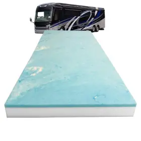 618056014263 FOAMMA Camper Rv Travel Visco Gel Memory Foam