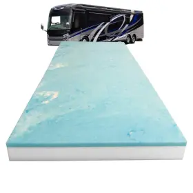 618056027935 FOAMMA Camper Rv Travel Visco Gel Memory Foam