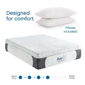 51471498 FOAMTEX King Cooling Gel Memory Foam Pressure #3
