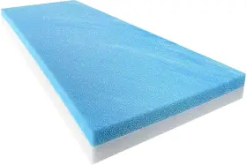 2X24X72GMF11 FOAMTOUCH Gel Memory Foam Bench Cushion Firm