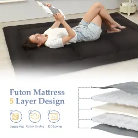 973678838494 FOREDAWN Floor Mattress Twin Futon Thicken #3