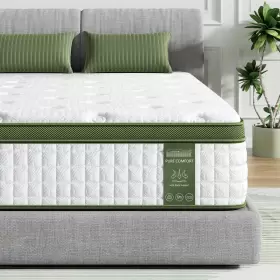 768510641402 FP FLEXPEDIC Twin Mattress Hybrid Box Gel Memory