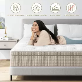 768510642997 FP FLEXPEDIC Twin Mattress Hybrid Mattresse Foam #2