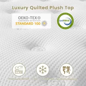 768510642997 FP FLEXPEDIC Twin Mattress Hybrid Mattresse Foam #3