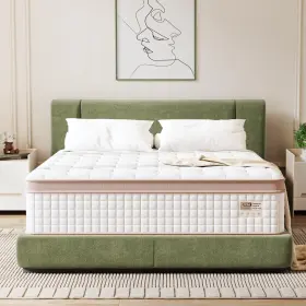 768781796320 FP FLEXPEDIC King Mattress Superior Hybrid Box