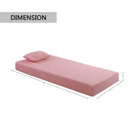 194840046608 FREMONT PARK Lay Gel Infused Memory Foam Pink #2
