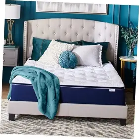 G-MAT-7470A-QN-WHT FXI Skyler Cooling Gel Memory Foam Fiber