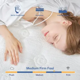 973423094465 G-LAXIA Spring Mattress Firm Gel Memory Foam #3