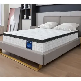 Q00107 G-LAXIA Queen Spring Mattress Firm Gel Memory Foam