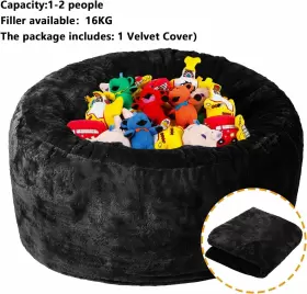 198290980604 GAOMON Bean Bag Chair Cover Filler #3