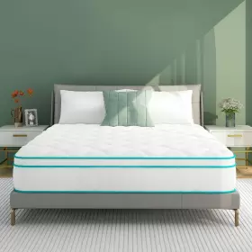 659467776470 GEGCUCEY Queen Mattress Firm Hybrid Foam Wrapped