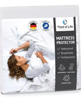 850043959007 GENTUG Waterproof Mattress Protector Twin Pad