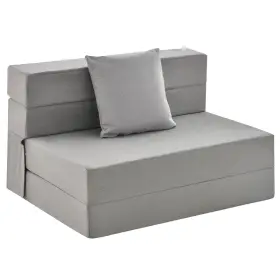 H427GRA8309 GIANTEX Folding Mattress Pillow Fold Sofa Bed