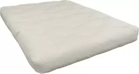 696591457486 GOLD BOND Futon Mattress Natural Twin