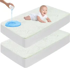 CRIB-2 GOONIK Pack Waterproof Mattress Protector