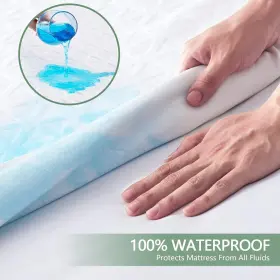 HU-XI-201 GOPOONY Waterproof Mattress Protector Twin #3
