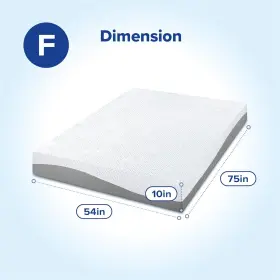 VC10FM02F GRANTEC CO Olee Sleep Aquarius Memory Foam Mattress #2