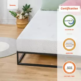 PR08FM01T GRANTEC CO Twin Mattress Gel Memory Foam Infused #2