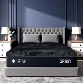 671891984535 GRBSY Queen Mattress Cooling Gel Memory Foam
