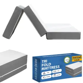TRIF4GN-2-1 GREATON Folding Gel Memory Foam Floor Mattress