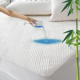 752859187554 GRT Rayon Waterproof Mattress Protector King