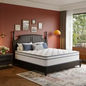 G002 GSLEEPEE Twin Mattress Firm Hybrid Spring Coo