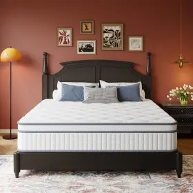 G002-PT GSLEEPEE Twin Mattress Mattresses Box Hybrid Gel