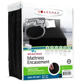 GTC001 GUARDMAX Zippered Mattress Encasement King Waterpr