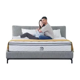 Plmacahyxxna H-PLUSH Calm Mattress Hybrid Pocketed Springs