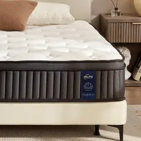 B0G3NKMJ5W HELFIM Twin Mattress Firm Ergonomic Hybrid Zoned