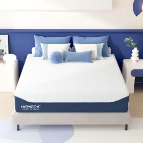 762715439994 HEMERA Queen Mattress Tea Cooling Gel Memory Bed #2