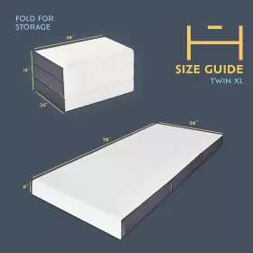 843812174671 HEYWARD Memory Foam Mattress Layered