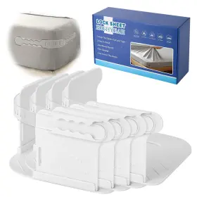 788953187886 HIGHYEAH Bed Sheet Holder Fitted Straps Keep She
