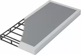 BS5-1T HOBINCHE Twin Box Spring Frame Mattress