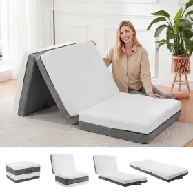 CHSFD-07266 HOMBYS Folding Mattress Queen Fold Memory Foam Wi