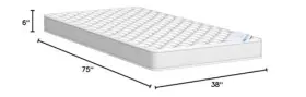 FURMATTB3260TWIN SPRING Mattress Twin #3