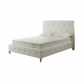 248077 HOMEROOTS Memory Foam Mattress Covered Aloe Vera
