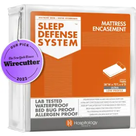 855039004556 HOSPITOLOGY PRODUCTS Mattress Encasement Bed Bug