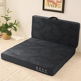 797409320647 HOUSINEY Memory Foam Mattress Twin Fold Handles