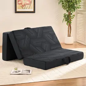 797409320654 HOUSINEY Mattress Topper Memory Foam Fold Bed